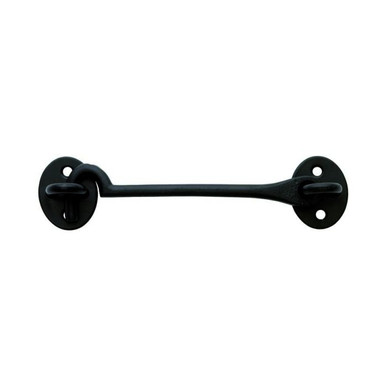 Further photograph of Sterling Cast Cabin Hook 150mm Black