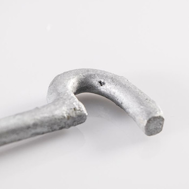 Further photograph of Sterling Cast Cabin Hook HSG, Zinc Plated, 109g, 10 Year Warranty, 150 x 45 x 30mm