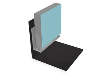 Multipanel Classic Type X Wet Floor Base Profile 2.45m Satin Silver product image