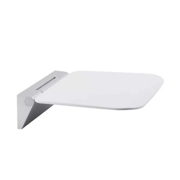 Photograph of Thermoset Shower Seat White/Chrome