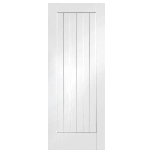 Photograph of White Primed Suffolk Door 1981mm x 686mm x 35mm 27"