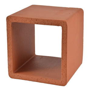 Photograph of Terracotta Cavity Liner 215 X 215mm X 200mm Long