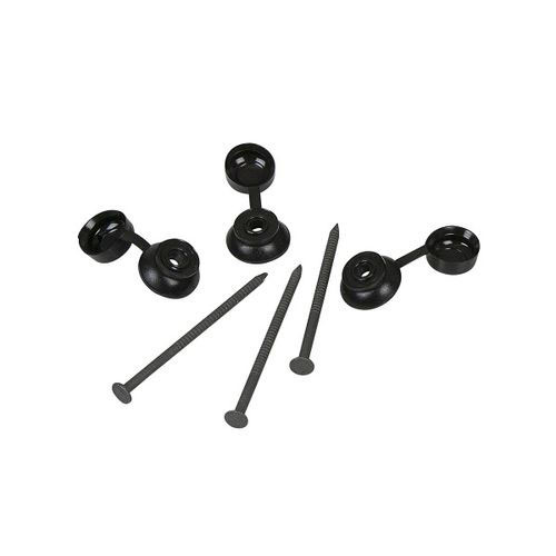 Photograph of Coroline Fixings Black (Pack Of 20)