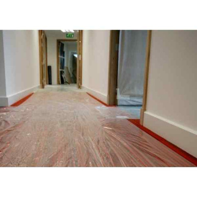 Florprotec TacBac Clear Carpet Protection Film, Self-Adhesive, 100m x 0.6m product image