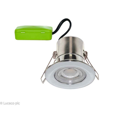 Further photograph of ECO FTYPE Downlight 450LM 5W IP65 3000K Polished Chrome
