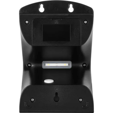 Further photograph of Solar Guardian PIR Wall Light Black IP44