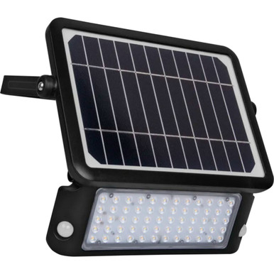 Solar Guardian PIR Floodlight Black IP65