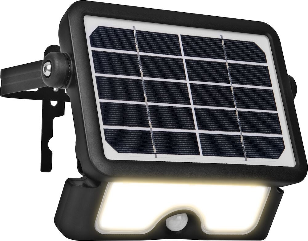 Photograph of Solar Guardian PIR Black Floodlight IP65 5W 550LM 4000K