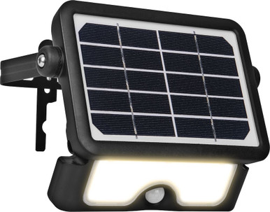 Further photograph of Solar Guardian PIR Black Floodlight IP65 5W 550LM 4000K