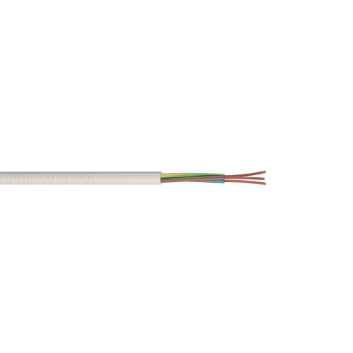 Photograph of 1mm2 White Cable 3093Y1.0W005 (5m Coil)