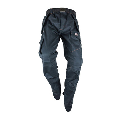 Eagle Black Pro Heavy Duty Work Trousers 34W/31L