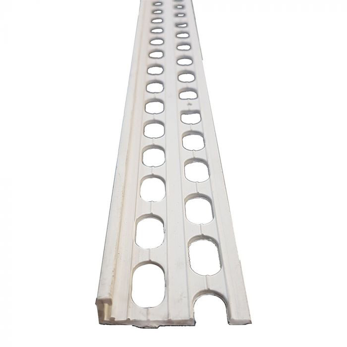 Photograph of Bellcast Render Stop Bead 15mm PVC 3000mm Long White