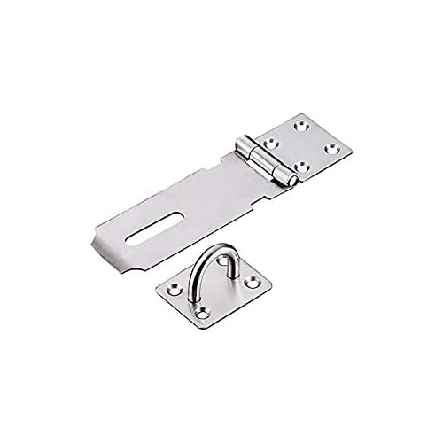 Photograph of Sterling 150mm Black Safety Hasp & Staple