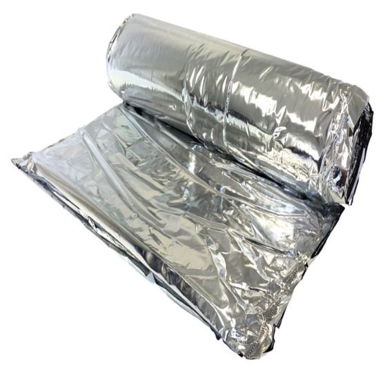 Photograph of TLX Silver Multi Foil Insulation 1.2m X 10m Roll (12)