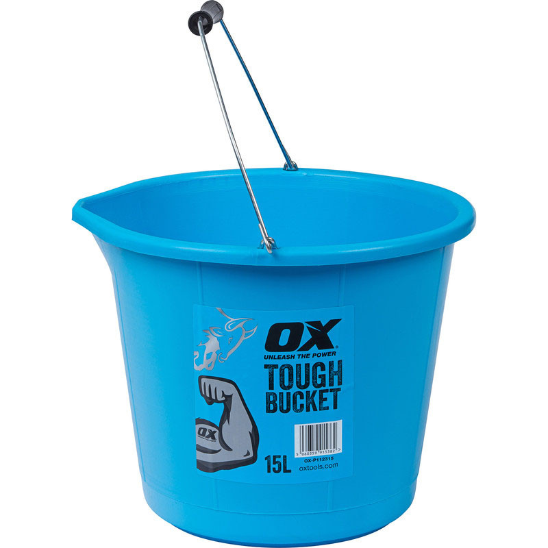 Photograph of OX 15L Pro Tough Bucket Blue