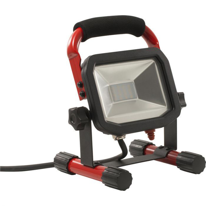 Photograph of 230V Slimline Work Light 15W Black/Red