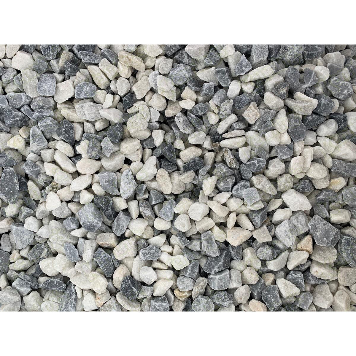 Photograph of Angular Gravel, Washed Black, 20kg