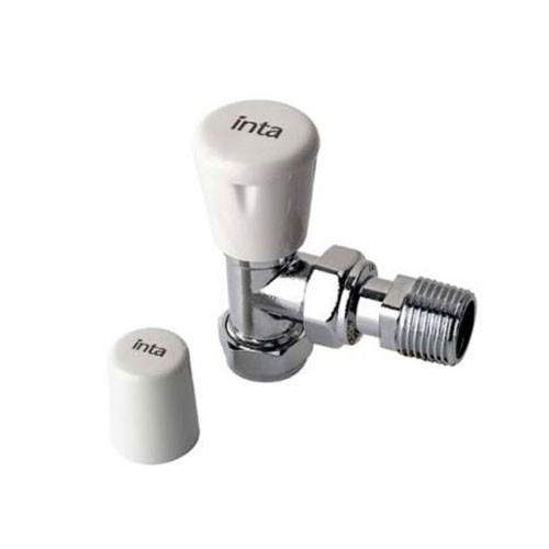 Photograph of Inta Trade-Tec 15mm Wh/Ls Angled Radiator Valve