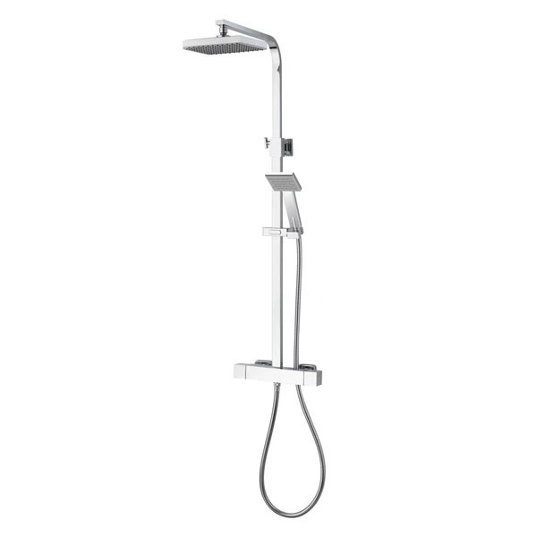 Photograph of Aqualisa Aqsqbar2 Aq Cool Touch Square Dual Outlet Shower