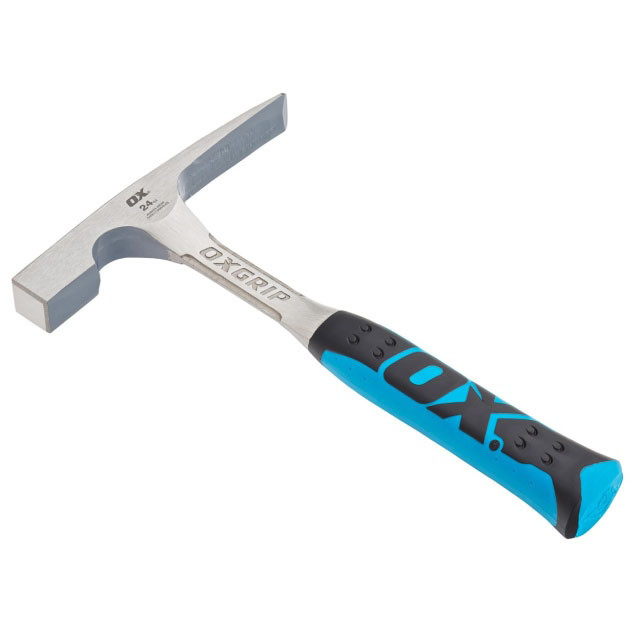 Photograph of OX Tools Pro Brick Hammer 24oz