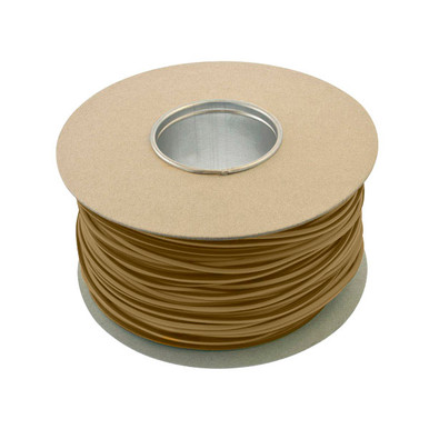 Further photograph of Unicrimp Qes3Br 3mm Brown Sleeving 100M Drum