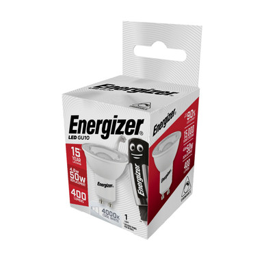 Further photograph of Energizer S8827 4.6W 375Lm Dimmable LED GU10 Cool White