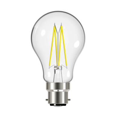 Further photograph of Energizer S12851 7.2W Dimmable Filament LED GLS 806Lm B22 Warm White