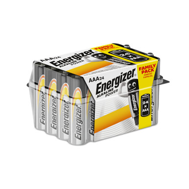 Further photograph of Energizer S10050 Pk24 AAA Alkaline Batteries