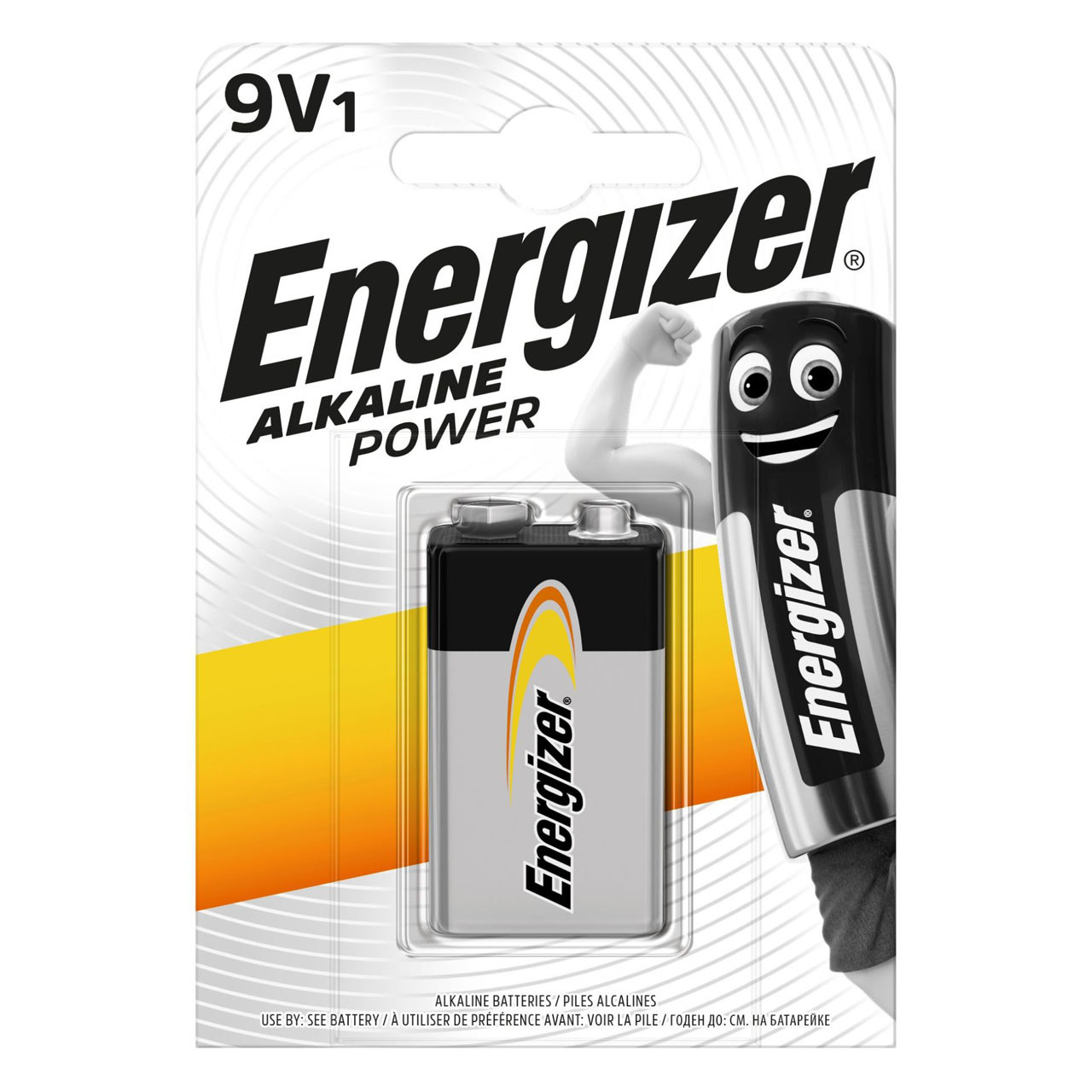 Photograph of Energizer S8996 Max 9V 522 Bp Battery Pk1