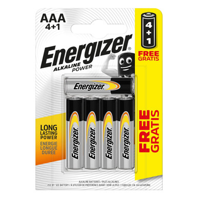 Energizer S9534 AAA Max Power Battery - Pk4+1