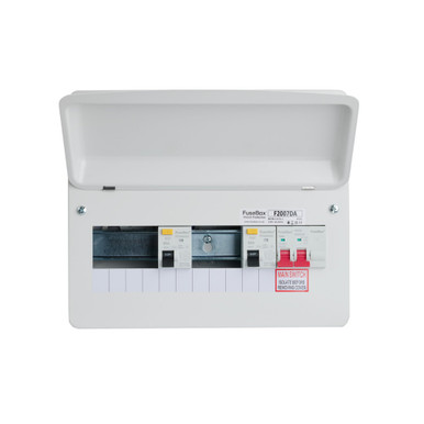 Fusebox F2007DA 7W Cons Unit Split Load Flex Dual 80A Type A Rcds product image