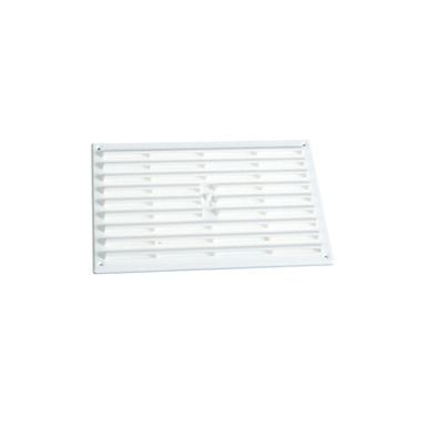 Timloc Plastic Hit & Miss Louvred Vent, White, 260 x 170mm product image