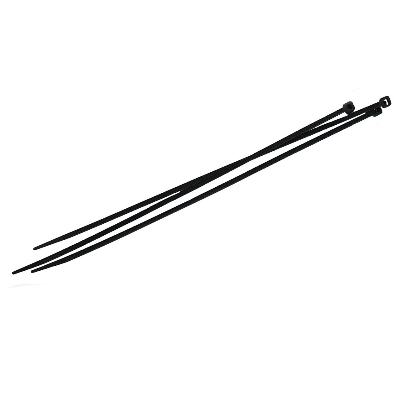 Photograph of Cable Ties Black 3.6 x 200mm (Pack 100)