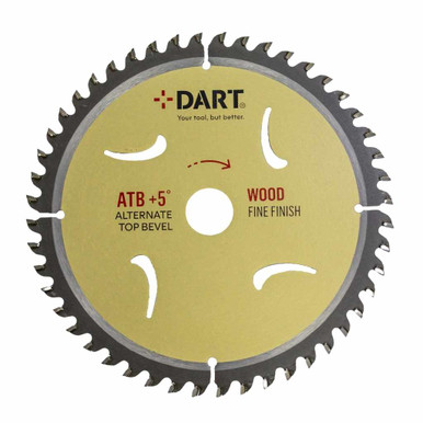 Further photograph of Dart Gold Atb +5 Wood Saw Blade 160Dmm X 20B X 48Z