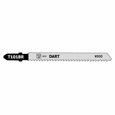 Further photograph of Dart T101Br Wood Cutting Jigsaw Blade (Pk 5)