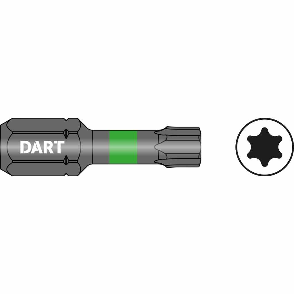 Photograph of Dart T30 Impact Driver Bit - Pack 10