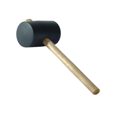 Further photograph of Rubber Mallet - Black 567g (20oz)