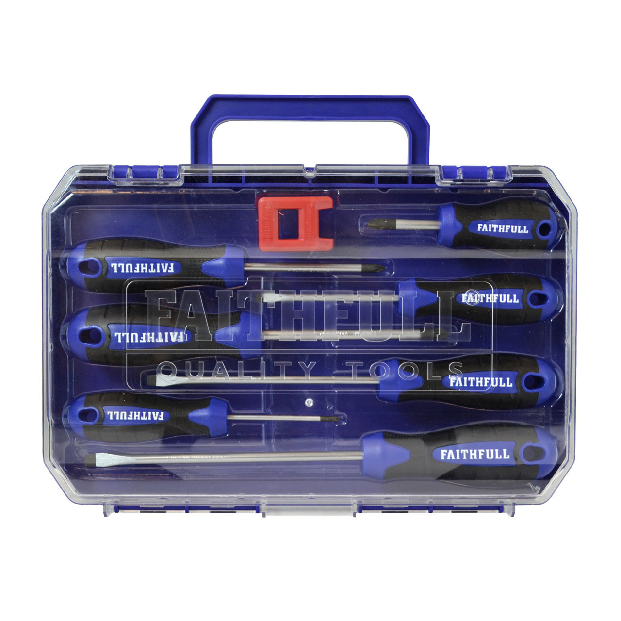 Photograph of Soft Grip Screwdriver Set, 8 Piece