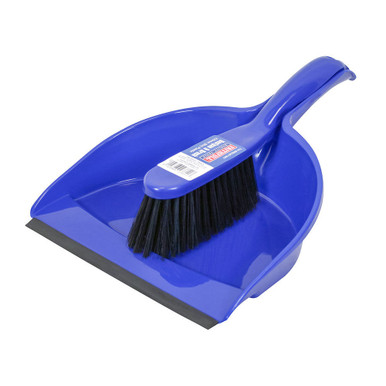 Plastic Dustpan & Brush Set 220mm