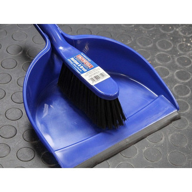 Further photograph of Plastic Dustpan & Brush Set 220mm