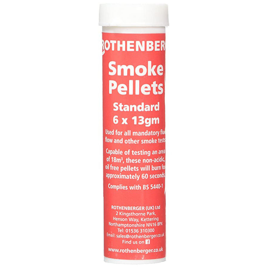 Photograph of Rothenberger Tube (6) 13 Gram Smoke Pellets