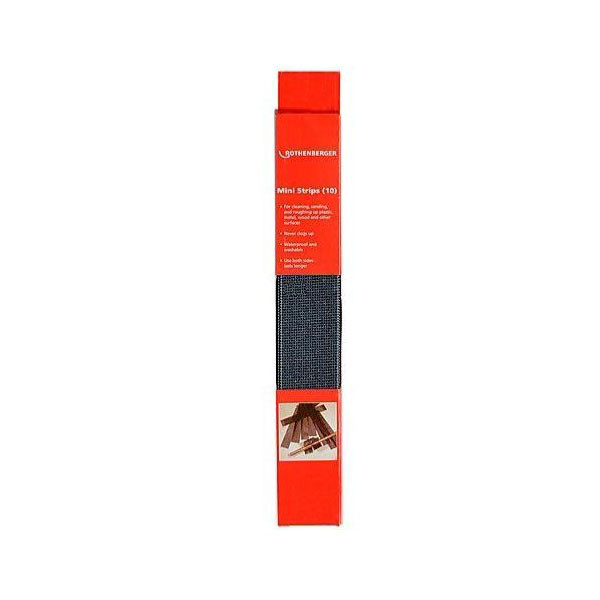 Photograph of Rothenberger Mini Strips Pack Of 10 - Medium Grade