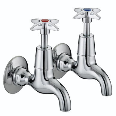 Bristan Cross Top Bib Taps Chrome product image