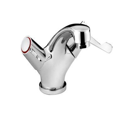 Further photograph of Bristan Lever Mono Basin Mixer With Pop Up Waste with Ceramic Disc Valves Chrome