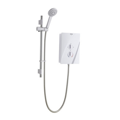 Further photograph of Bristan Cheer Electric Shower 9.5kW White