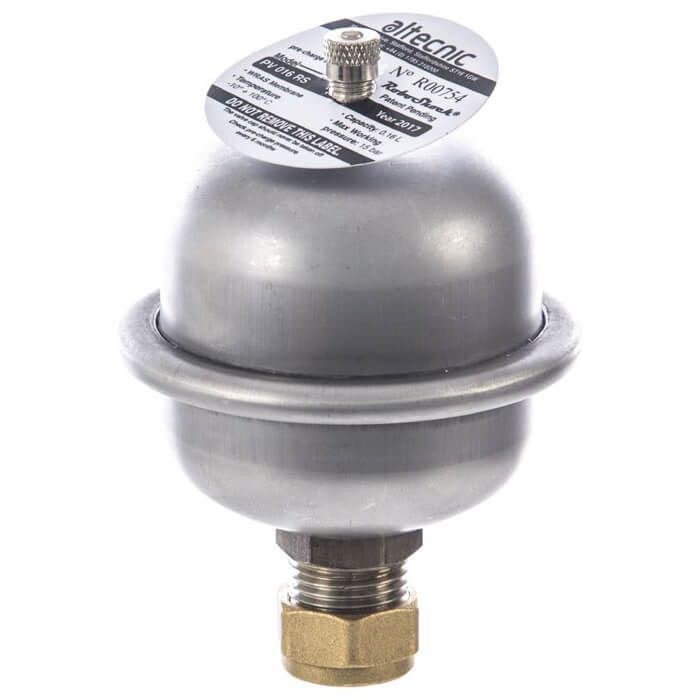 Photograph of Altecnic Roboshock Fast Fit 0.16L Shock Arrester 15mm