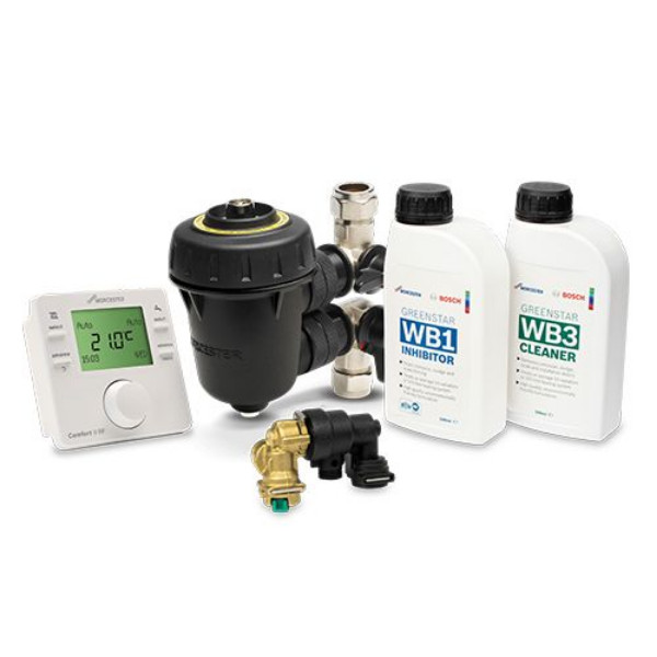 Photograph of Worcester Greenstar Comfort Ii Rf Heating System Care Pack