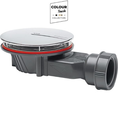 Wirquin Slim Shower Waste Chrome product image