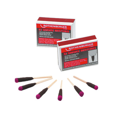 Further photograph of Rothenberger Smoke Matches (Box of 12)