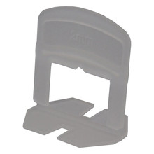 Silverline 291406 Tile Spacers – 2mm, Pack Of 1000 – For Uniform Gaps On 6-Inch Tiles